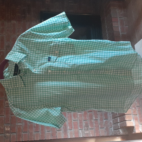 Ralph Lauren Other - Ralph Lauren Light Green Gingham Shirt